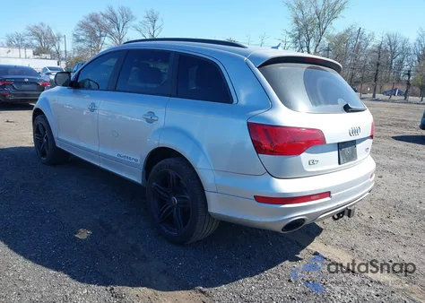 2015 Audi Q7 3.0T S Line Prestige z USA, uszkodzony, nr VIN WA1DGAFE9FD029921